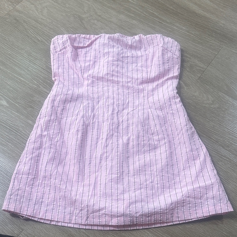 Princess Polly Light Pink Strapless Dress